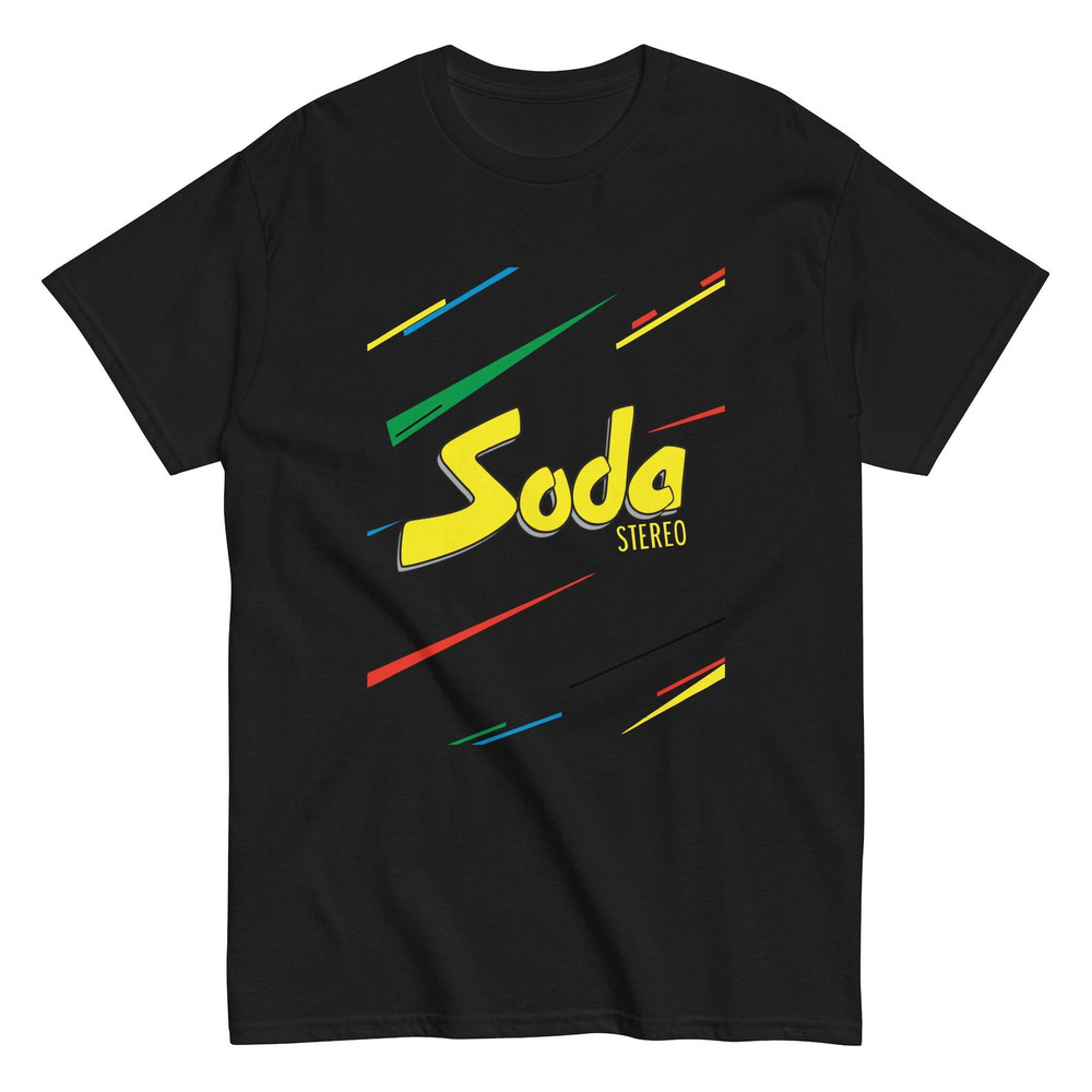Soda Stereo T Shirt Black